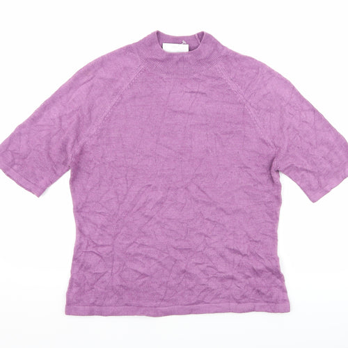 BHS Womens Purple   Basic T-Shirt Size 12