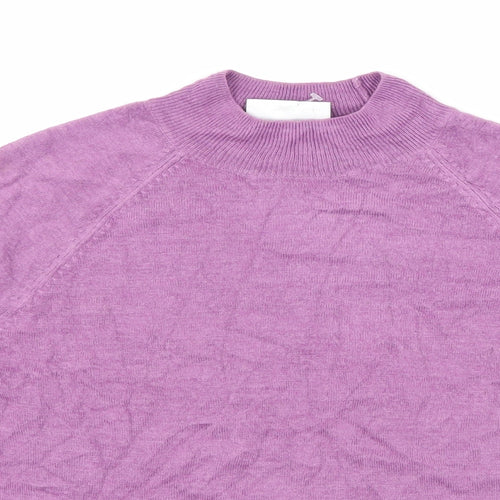 BHS Womens Purple   Basic T-Shirt Size 12