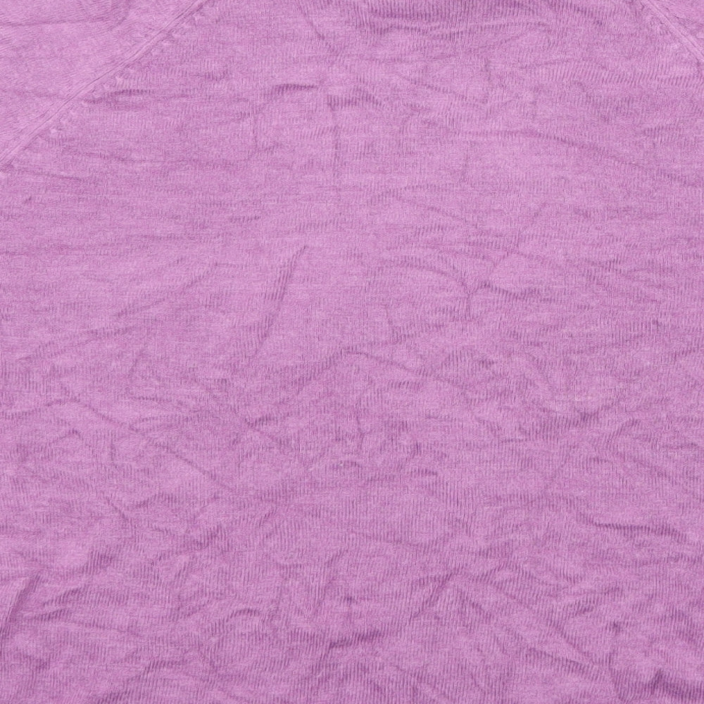 BHS Womens Purple   Basic T-Shirt Size 12