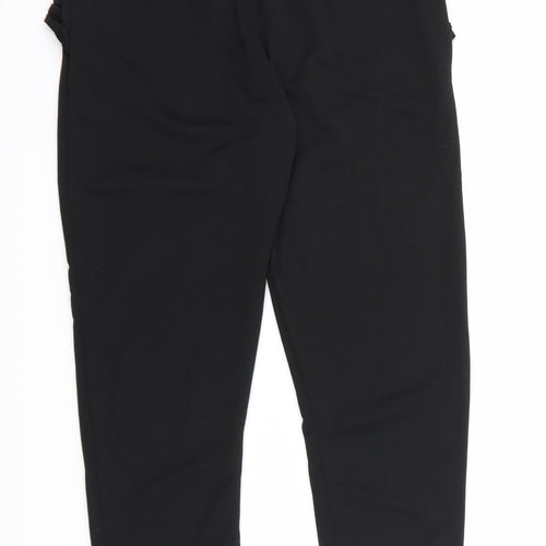 Missi London Womens Black   Trousers  Size 12 L23 in
