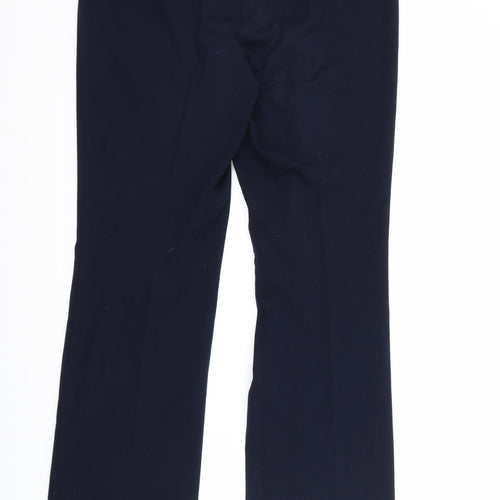 Marks and Spencer Womens Blue   Trousers  Size 12 L28 in
