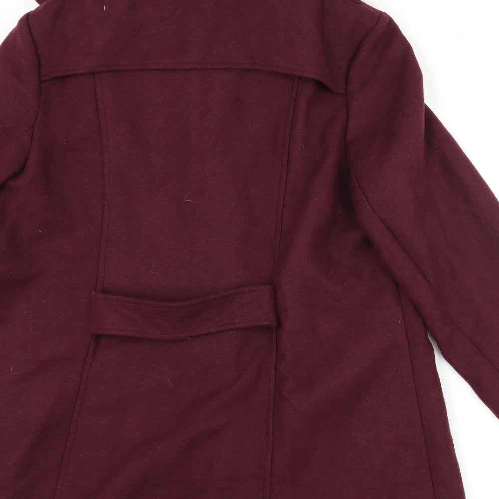 Dunnes Stores Womens Purple   Trench Coat Coat Size 16