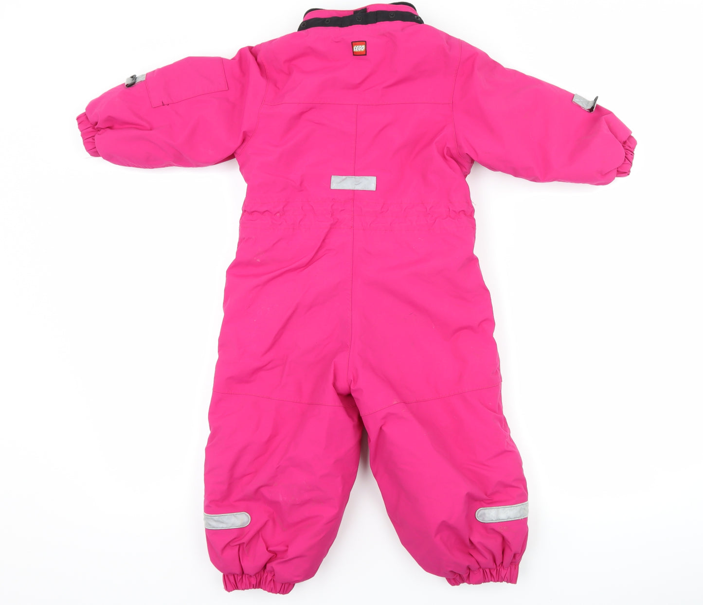 lego tec Girls Pink   Ski Jacket Snowsuit Size 18-24 Months