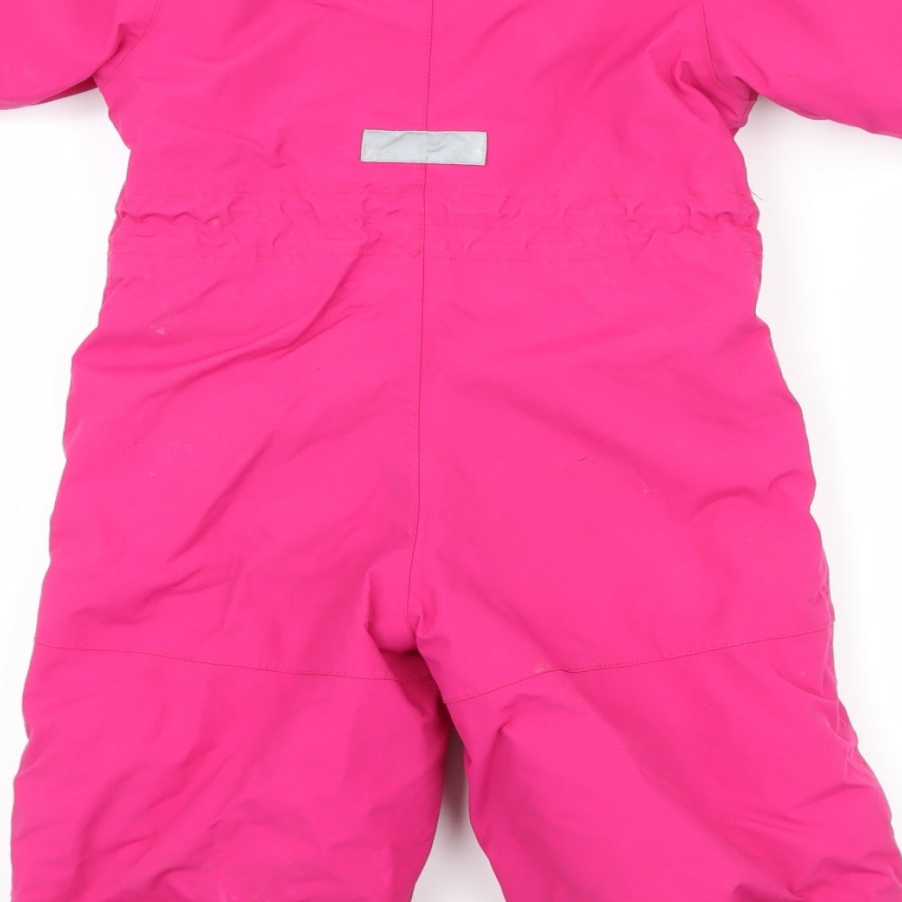 lego tec Girls Pink   Ski Jacket Snowsuit Size 18-24 Months