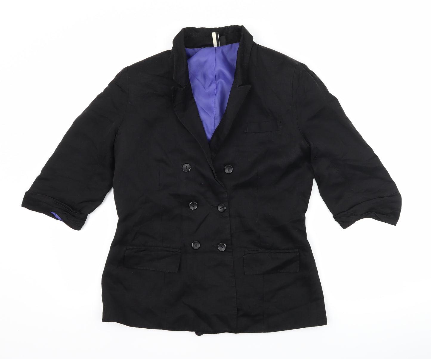 Topshop Womens Black   Jacket  Size 12