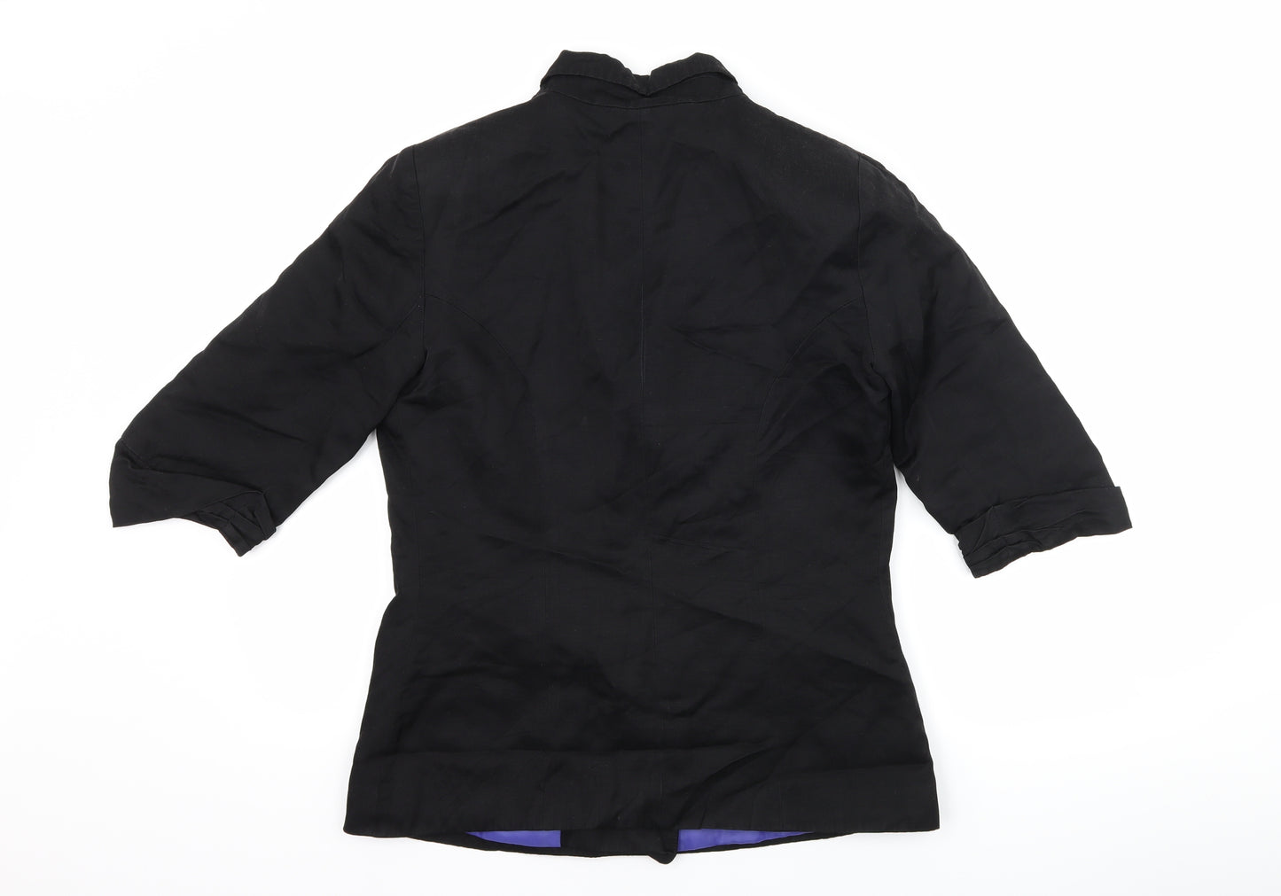 Topshop Womens Black   Jacket  Size 12