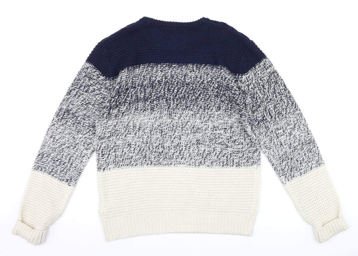 Cedar Wood State Mens Blue   Pullover Jumper Size M