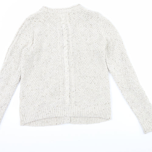 Papaya Womens Beige   Cardigan Jumper Size 10