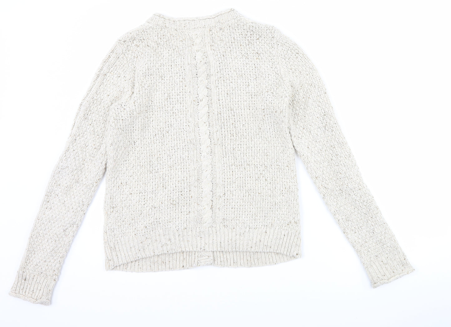 Papaya Womens Beige   Cardigan Jumper Size 10