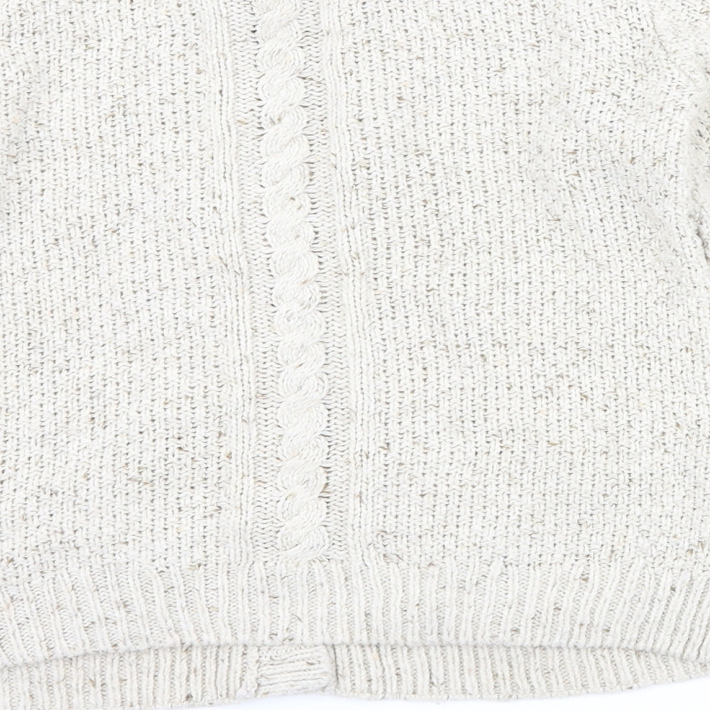 Papaya Womens Beige   Cardigan Jumper Size 10