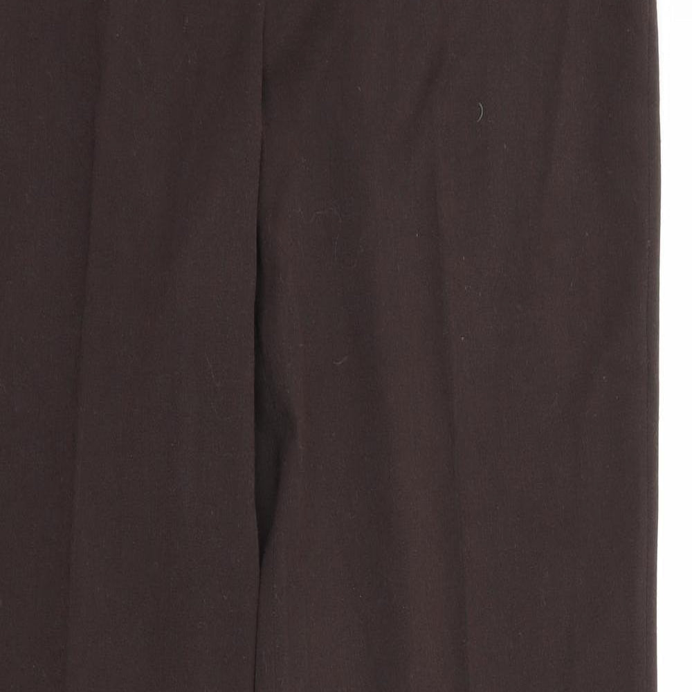 EAST Womens Brown   Trousers  Size 12 L32 in