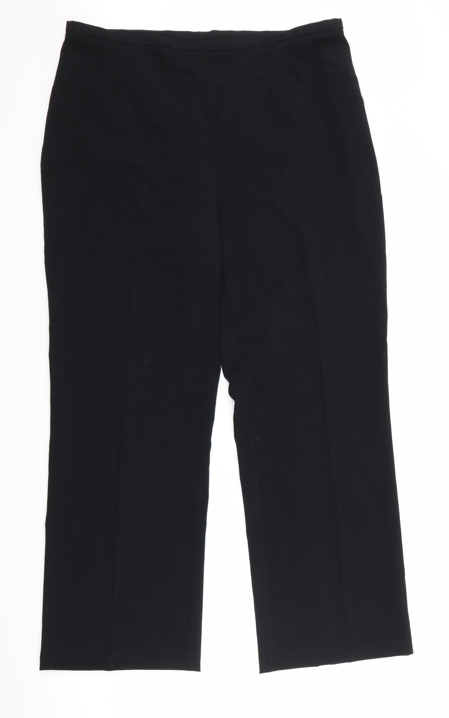 Marks and Spencer Womens Black   Trousers  Size 36 L30 in