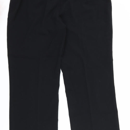 Marks and Spencer Womens Black   Trousers  Size 36 L30 in
