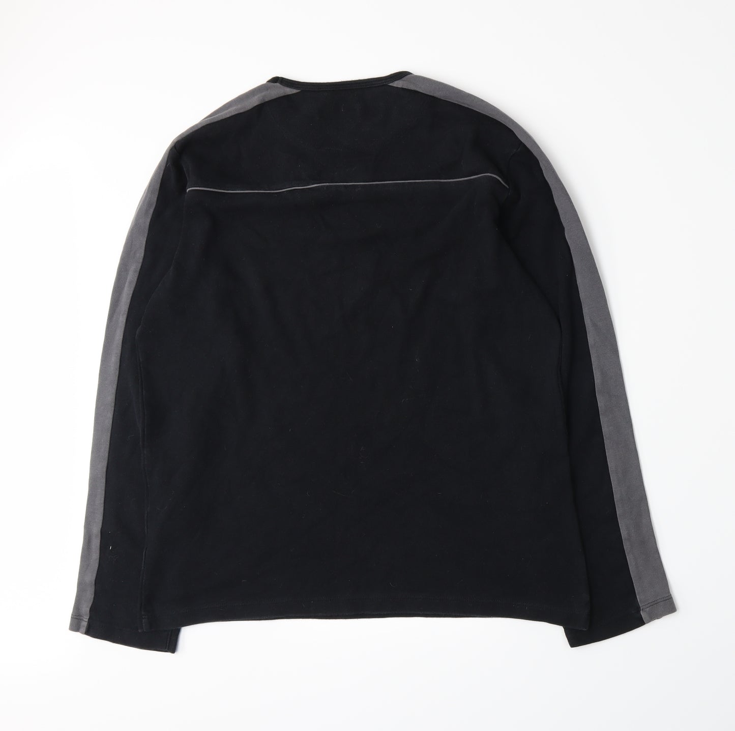 French Connection Mens Black  Jersey  T-Shirt Size M