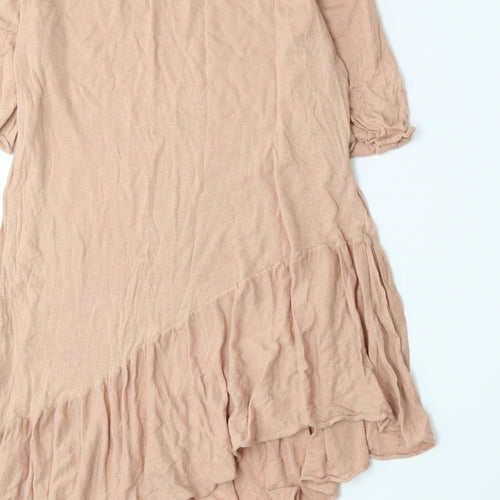Zara Womens Pink  Knit A-Line  Size S