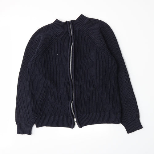 H&M Womens Blue  Knit Pullover Jumper Size S