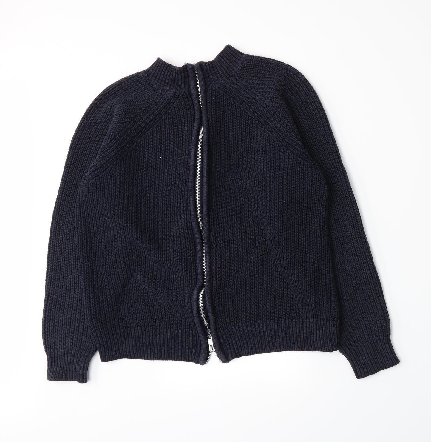 H&M Womens Blue  Knit Pullover Jumper Size S