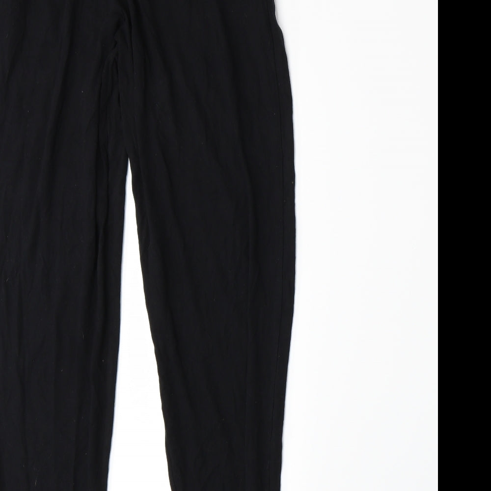 NEXT Womens Black   Trousers  Size 12 L27 in