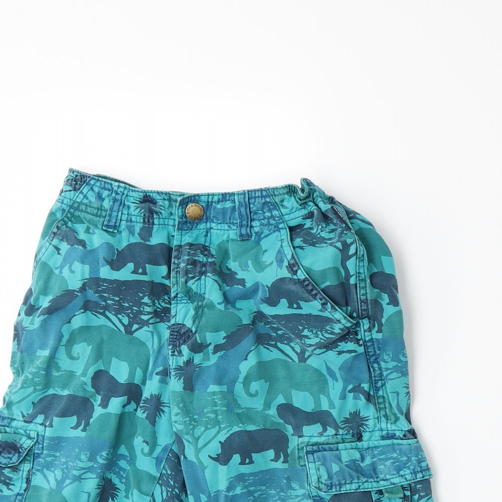 Polarn O. Pyret Boys Blue   Cargo Shorts Size 10-11 Years