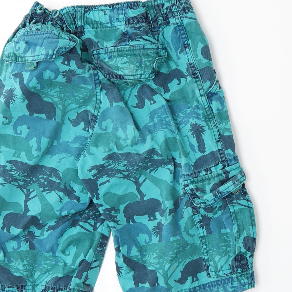 Polarn O. Pyret Boys Blue   Cargo Shorts Size 10-11 Years