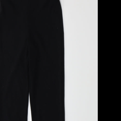 George Girls Black   Capri Trousers Size 9-10 Years