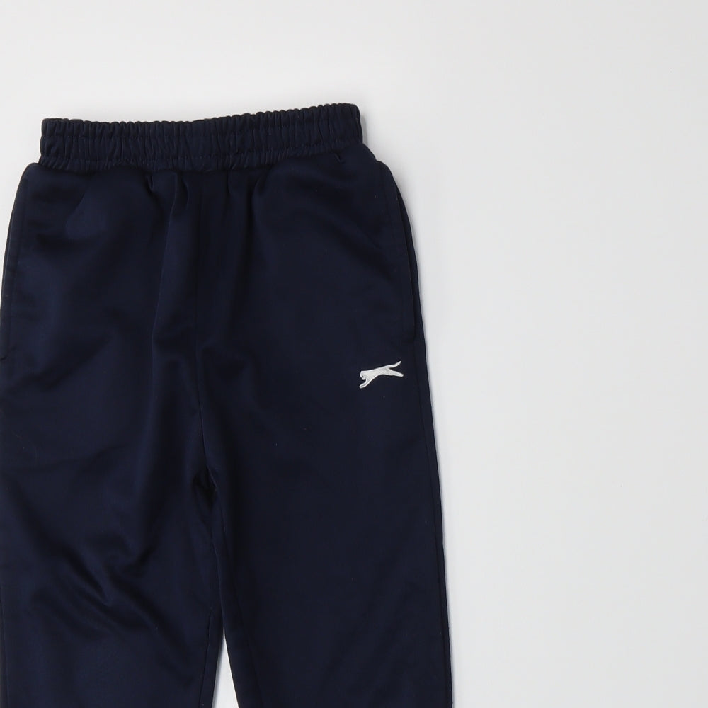 Slazenger Boys Blue   Sweatpants Trousers Size 3-4 Years