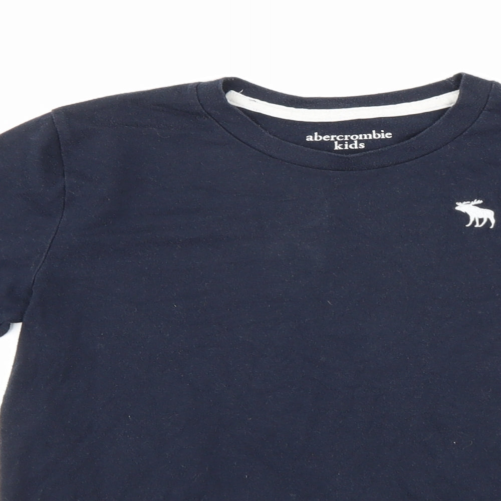 Abercrombie & Fitch Boys Blue   Basic T-Shirt Size 11-12 Years