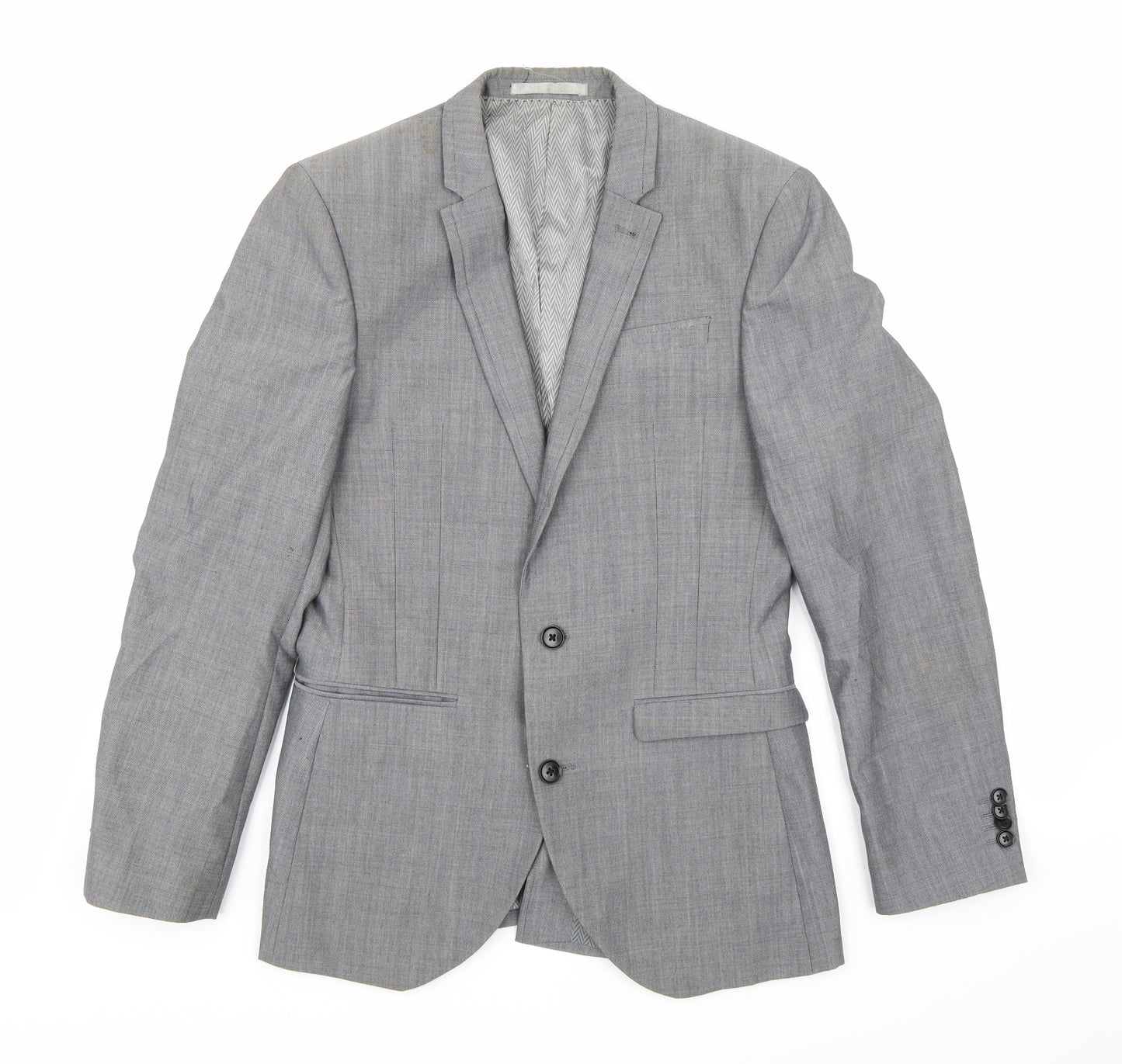 NEXT Mens Grey   Jacket Suit Jacket Size 36