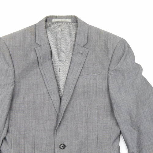 NEXT Mens Grey   Jacket Suit Jacket Size 36