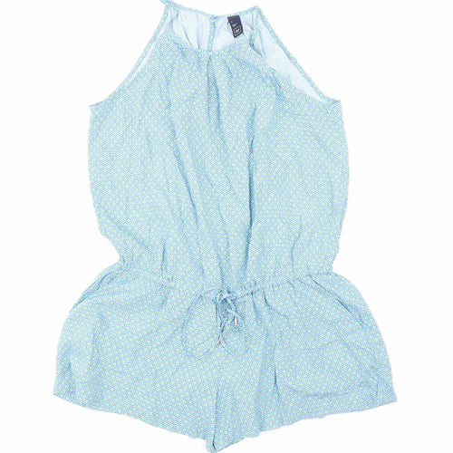 Gap Womens Blue Geometric  Playsuit One-Piece Size S