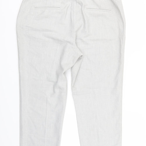 H&M Womens Grey   Trousers  Size 18 L24 in