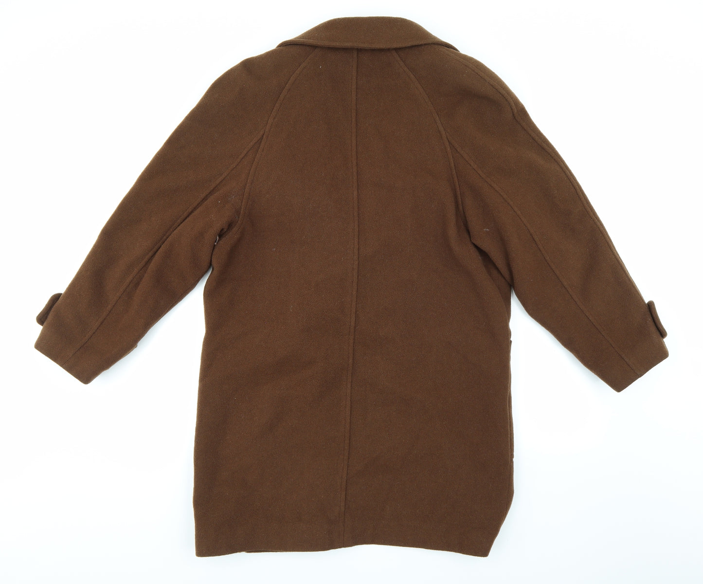 Preworn Womens Brown   Jacket Coat Size 10
