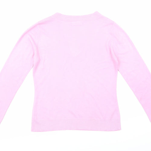 BHS Womens Purple  Knit Pullover Jumper Size 10