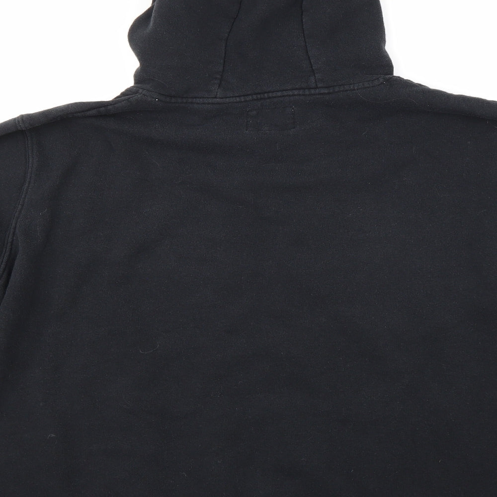 Cedar Wood State Mens Black   Pullover Hoodie Size 2XL