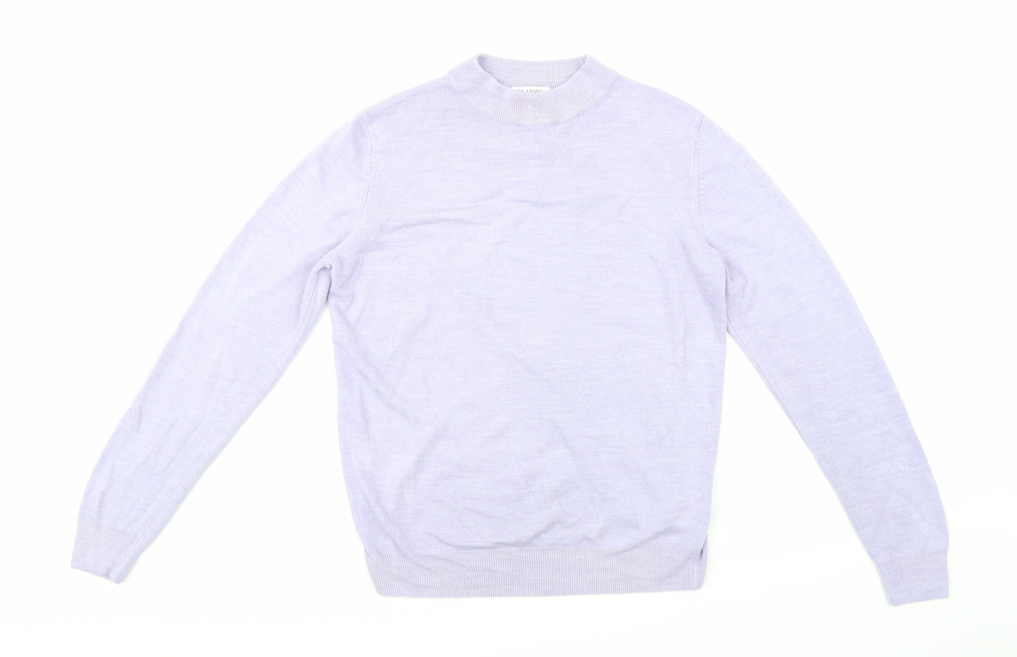 Marks and Spencer Womens Purple  Knit Pullover Jumper Size 14