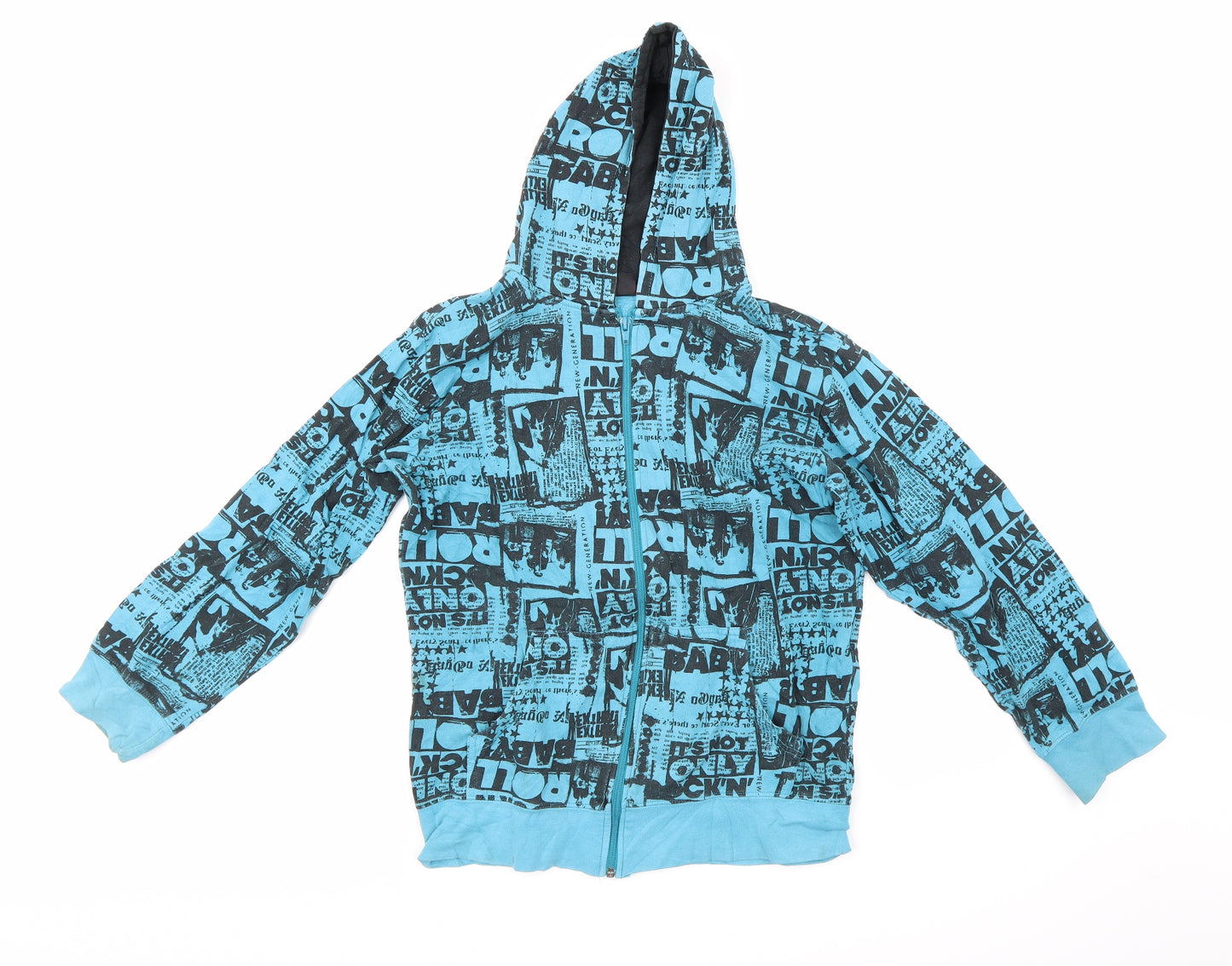 RT Denim Boys Blue   Pullover Hoodie Size 13-14 Years