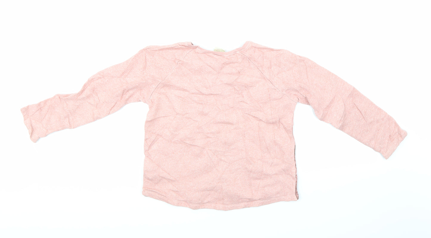 Zara Girls Pink   Pullover Sweatshirt Size 9-10 Years