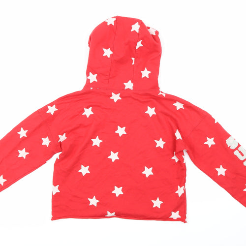 Matalan Girls Red   Pullover Hoodie Size 11 Years