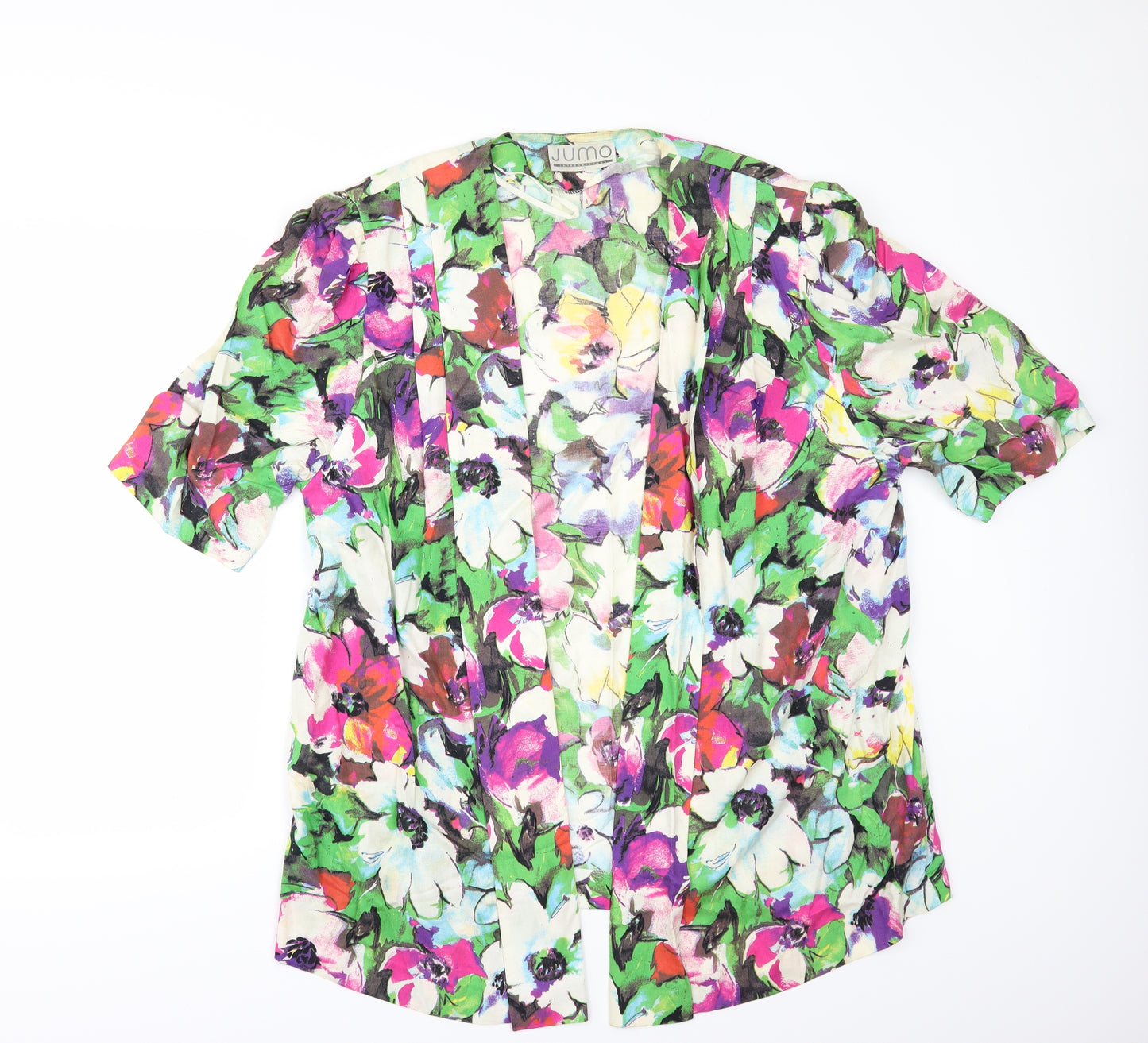 jumo Womens Multicoloured Floral  Jacket  Size M