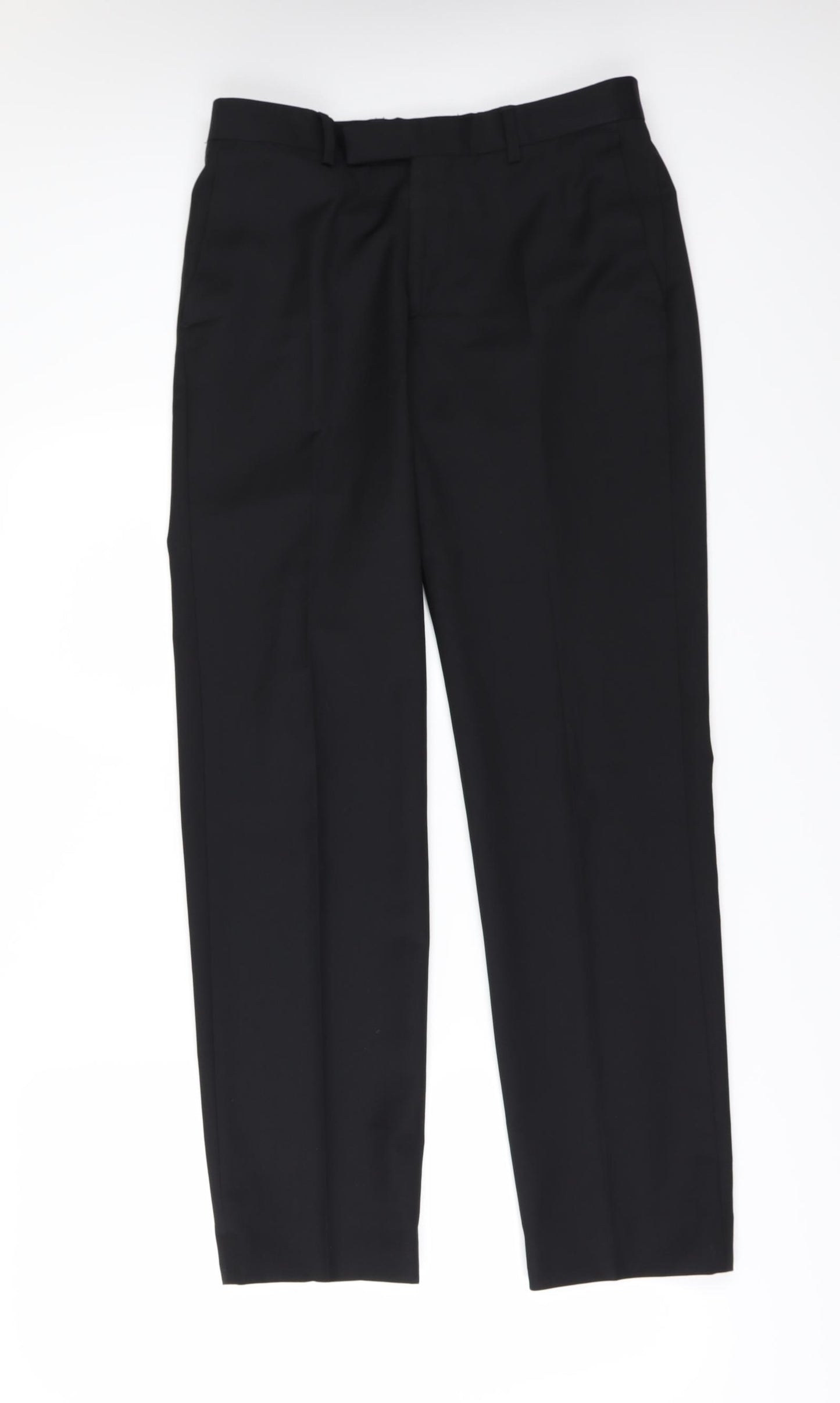 Marks and Spencer Mens Black   Trousers  Size 30 L31 in