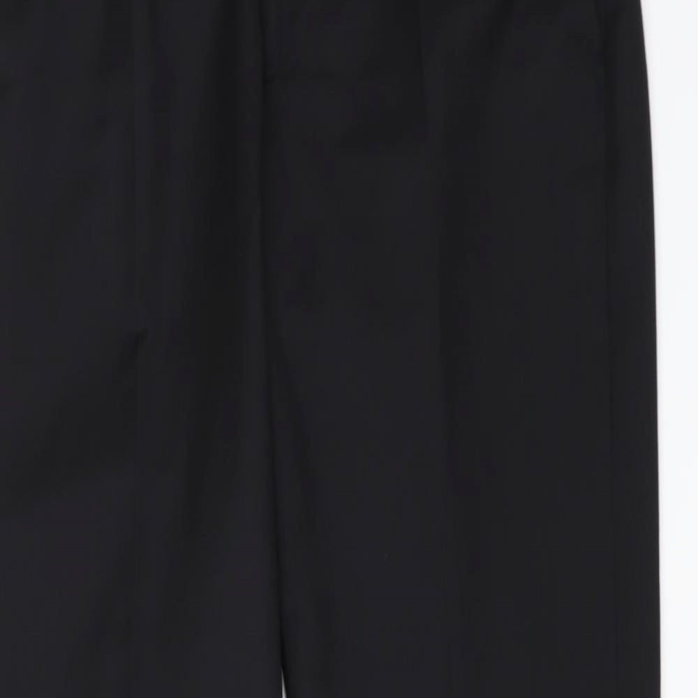 Marks and Spencer Mens Black   Trousers  Size 30 L31 in