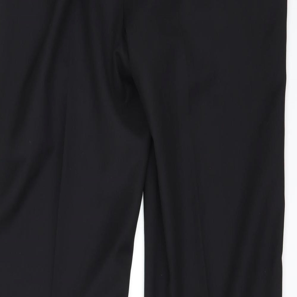 Marks and Spencer Mens Black   Trousers  Size 30 L31 in