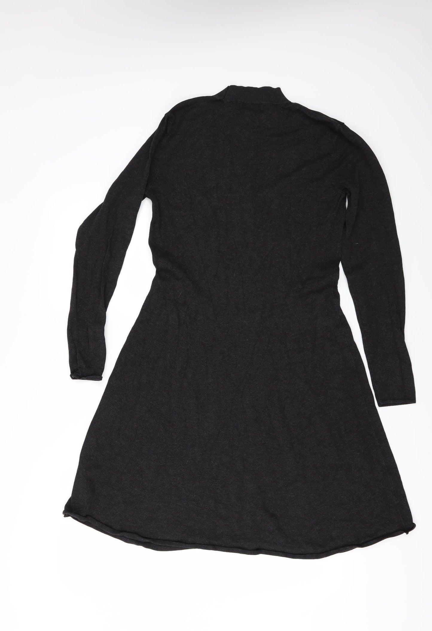 H&M Womens Grey   Jumper Dress  Size L