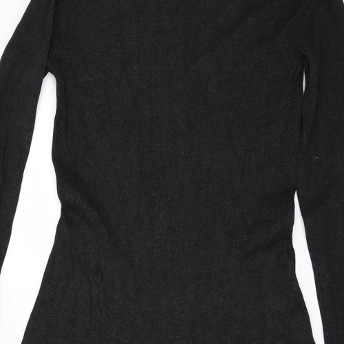H&M Womens Grey   Jumper Dress  Size L