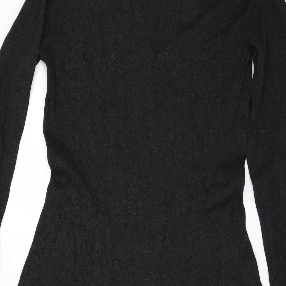 H&M Womens Grey   Jumper Dress  Size L