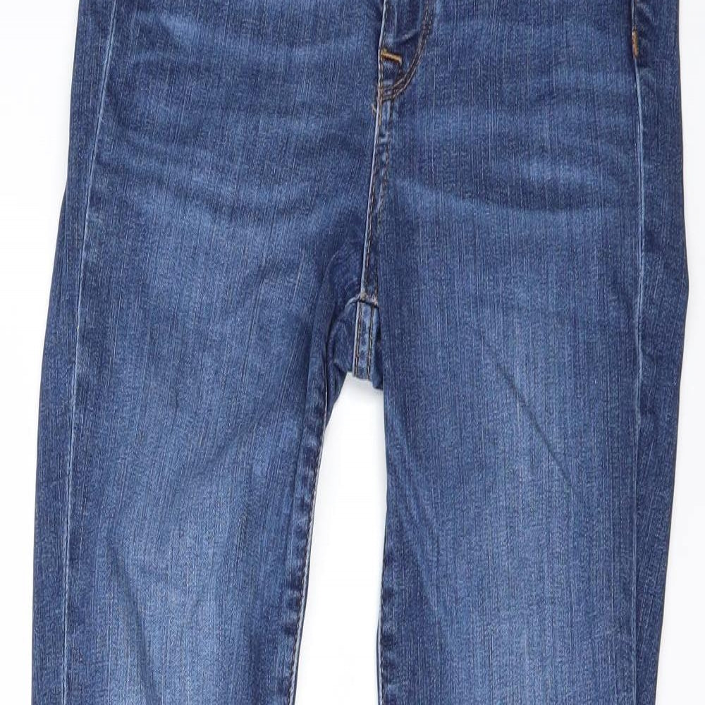 H&M Womens Blue   Skinny Jeans Size 25 L28 in - High Waisted
