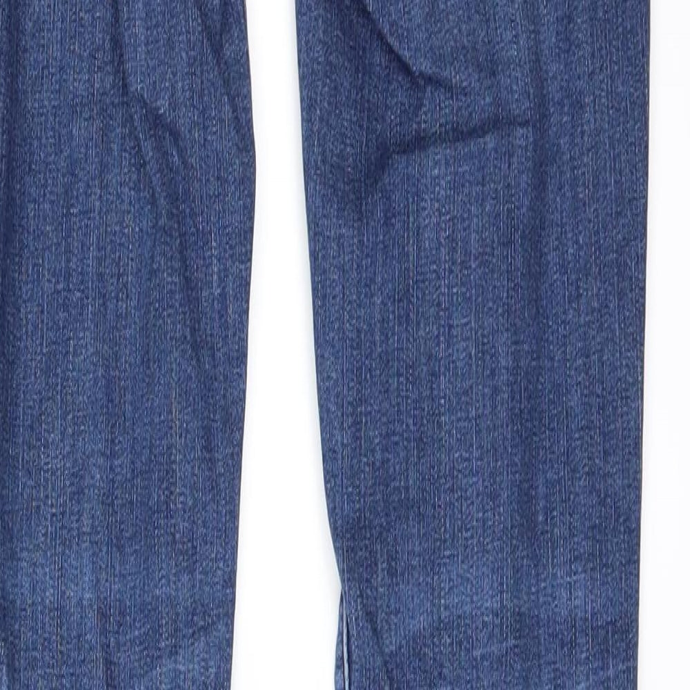 H&M Womens Blue   Skinny Jeans Size 25 L28 in - High Waisted