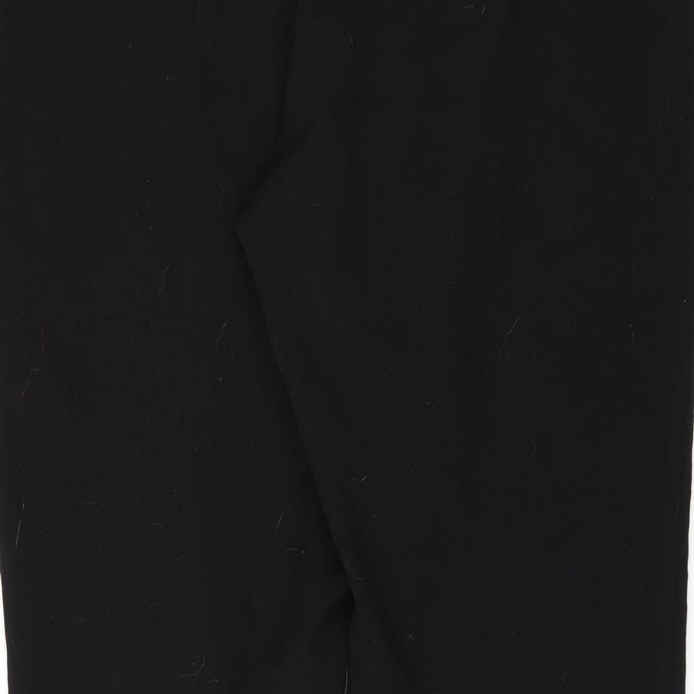 Bonmarché Womens Black   Trousers  Size 14 L26 in