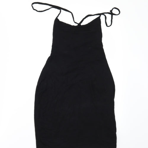 Nasty Gal Womens Black   Basic T-Shirt Size 8