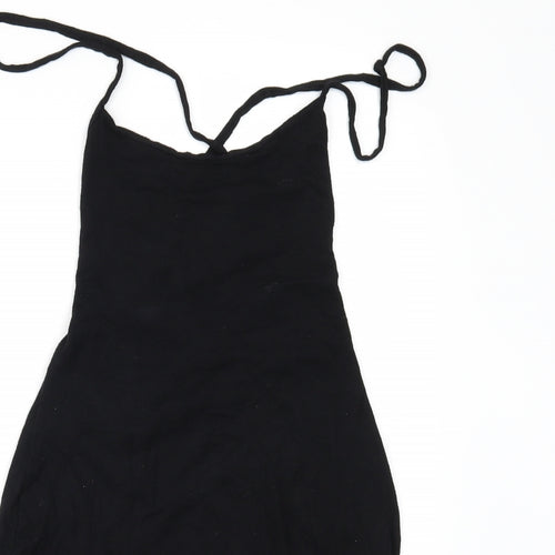 Nasty Gal Womens Black   Basic T-Shirt Size 8